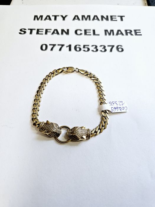 Vand bratara din aur 14 k 12.35 g cod 669