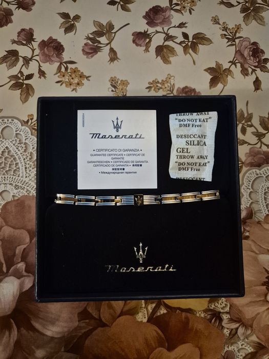 Brățară Maserati neagră