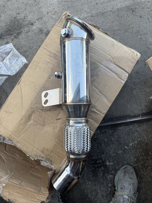 Downpipe bmw b58 f30 f32 f36 даунпайп ф30 ф32 ф36 б58 340i 440i 340ix