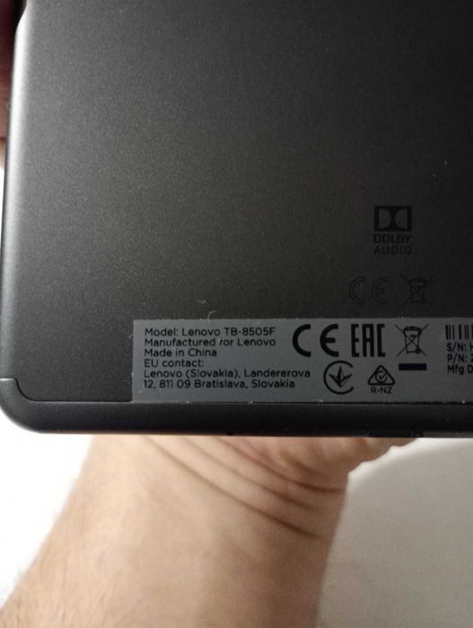 Таблет LENOVO TB-8505F