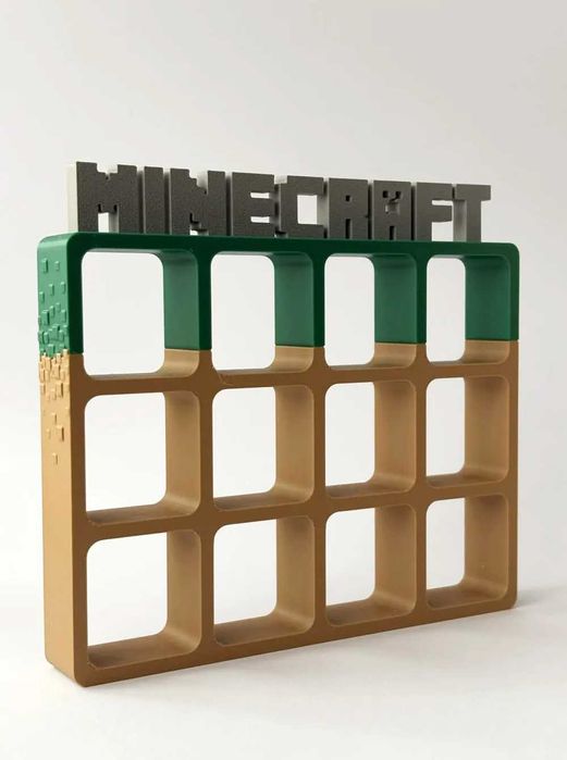 Minecraft Kinder Joy - Стойка за фигурки