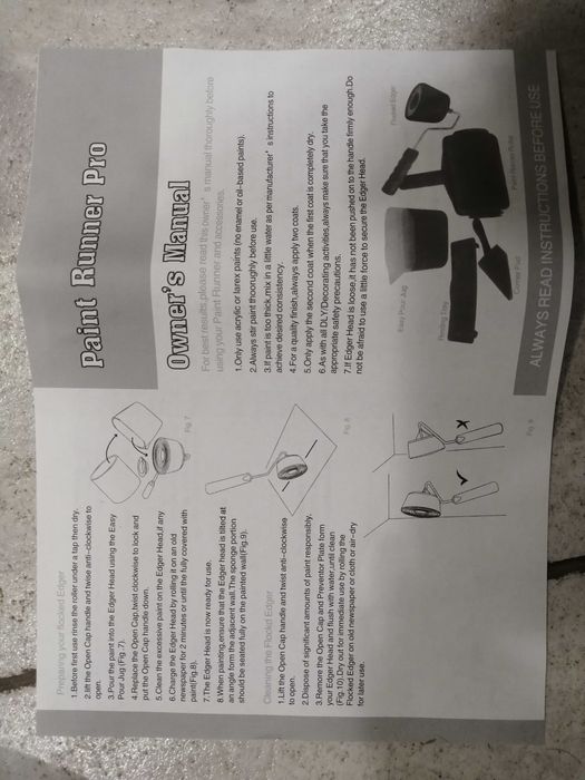 Нов комплект за боядисване без пръскане и капане, мече, ремонт