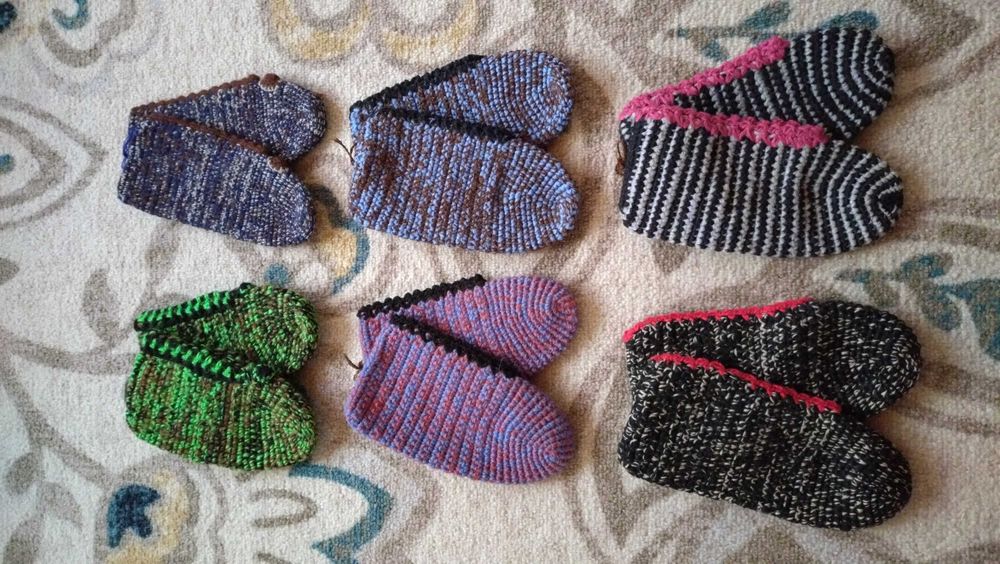 Ръчно плетени терлици