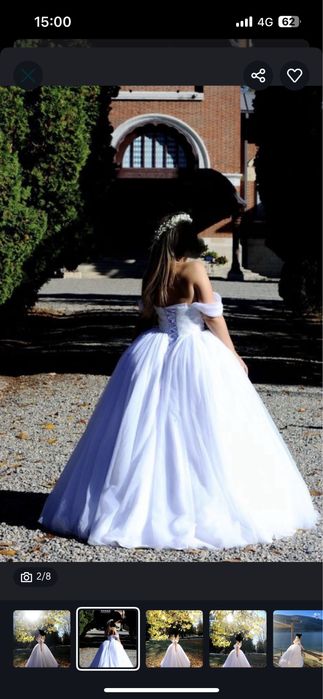 Rochie mireasa stil printesa