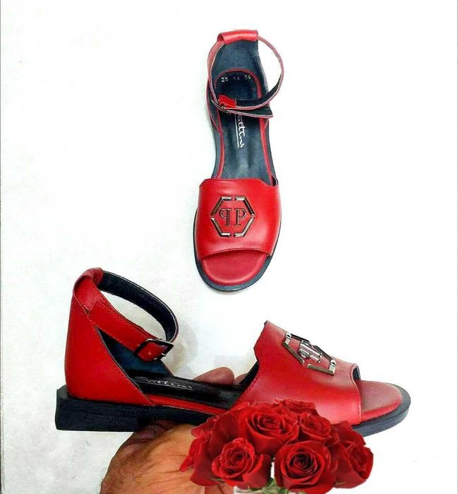 Кожаные босоножки Sattini Italy модель Philipp Plein! 36, 37, 39разм.
