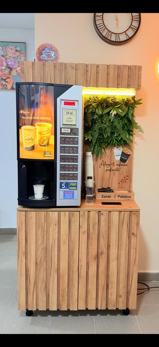 Colț de cafea premium – soluția ideală pentru magazine, birouri și s