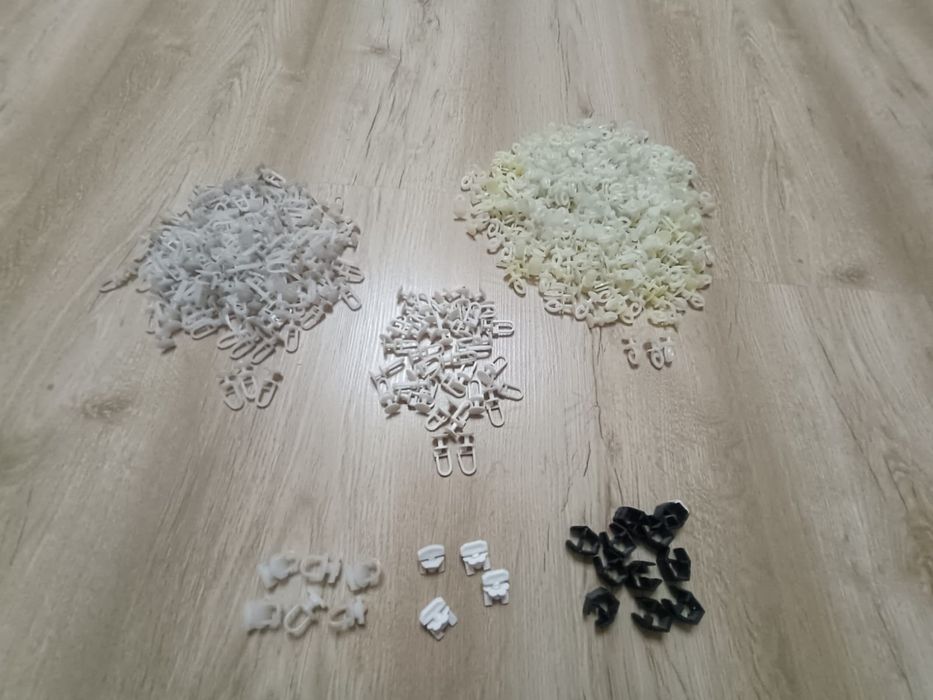 Крючки 5 тенге, заглушки,  лента шторные