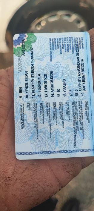 Daewoo espero 1996 yil