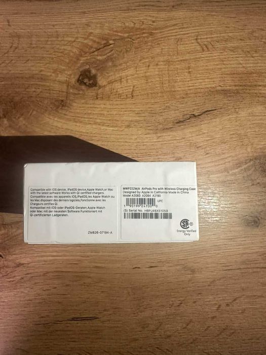 Слушалки Apple AirPods Pro 1st Generation