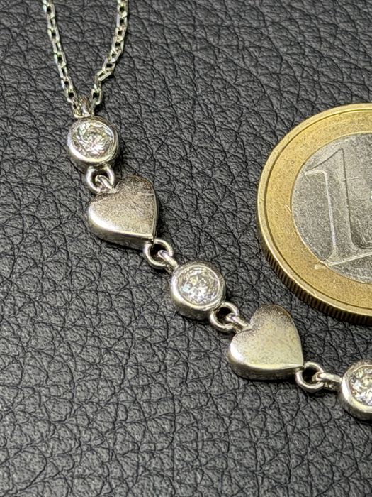 Сребърна гривна 925 silver чисто нова grivna