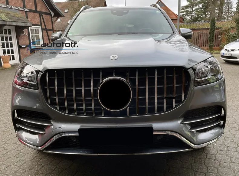 Grila Mercedes GLS X167 compatibila cu Mercedes GLS (2020-2023) GT Black Design