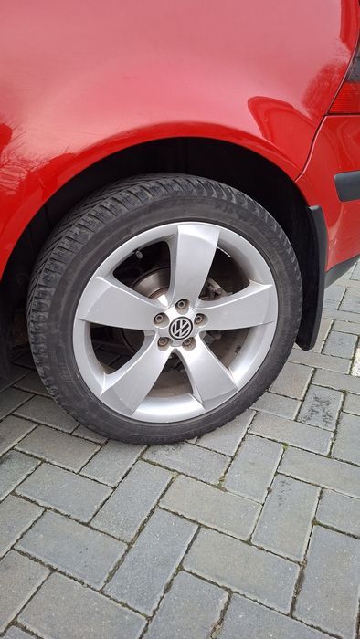 Set jante 225 45 17 5x100 golf 4 bora polo skoda rapid fabia scala