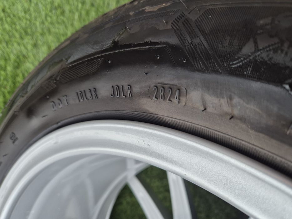 Jante R 17 5x112 Audi cu 215 55 17 Goodyear 2024