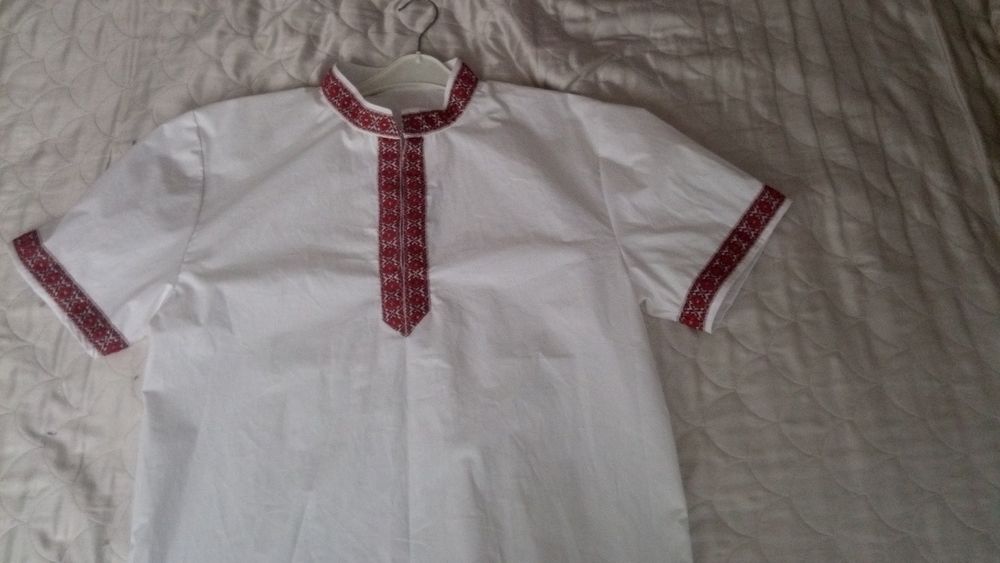 Мъжка риза с шевици,фолклорна риза,риза с народни мотиви