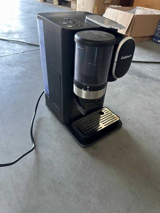 Aparat de cafea Cuisinart One Cup Grind And Brew , sistem „bean-to-cup” (boabe la ceașcă),3 dimensiuni de ceașcă, filtru reutilizabil, culoare neagră.