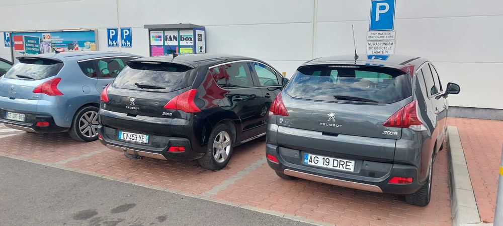 3 auto Peugeot 3008 hibrid
