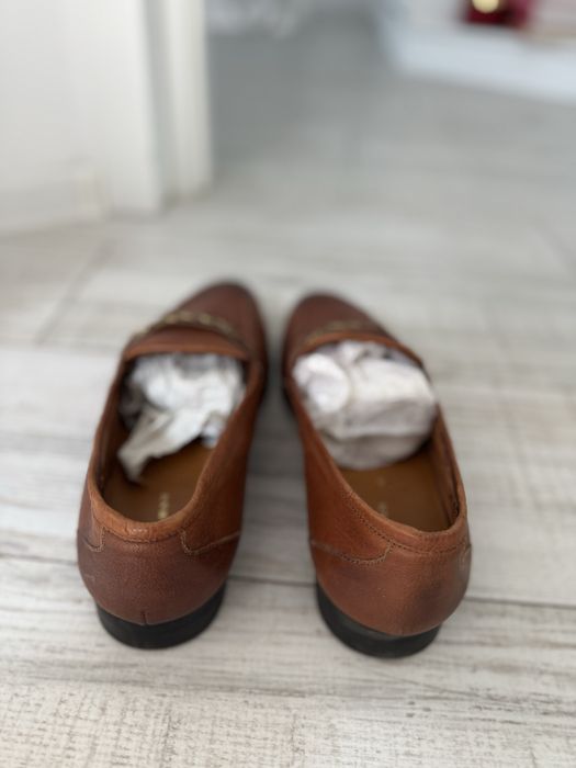 Pantofi piele de vita Zara Nr 44