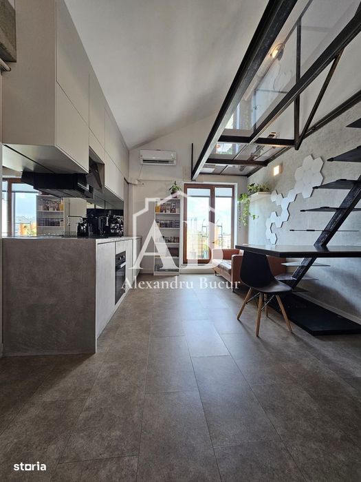 Apartament 2 camere plus birou tip loft | metrou Laminorului