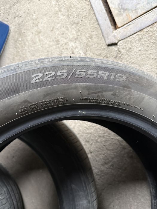 Продам шины 225/55/19