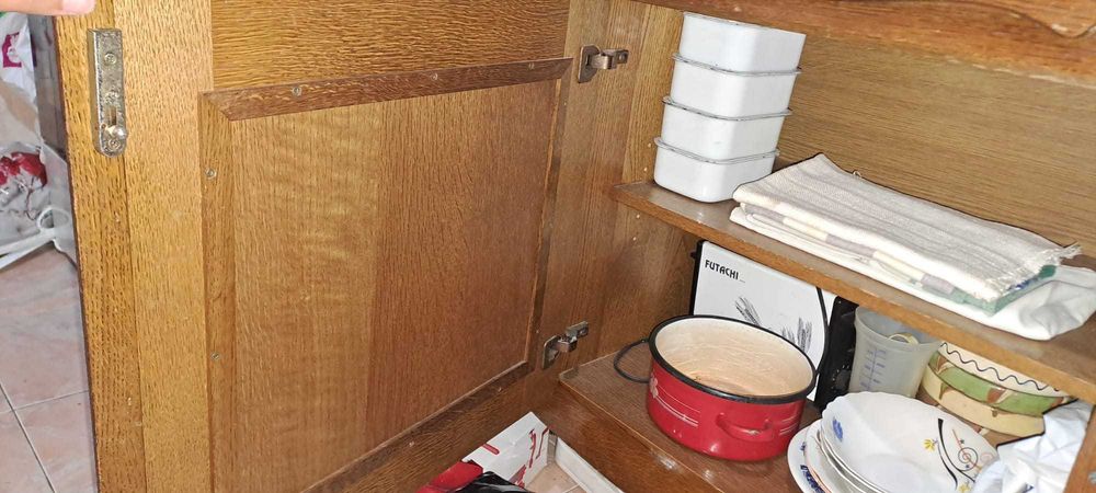 vand mobila lemn masiv 170x50x180.