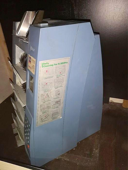Банковский сортировщик KISAN K-500 PRO, 5 карманов
