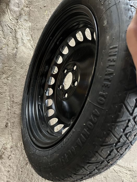 Резервна гума тип „патерица“ 17” – 5x112