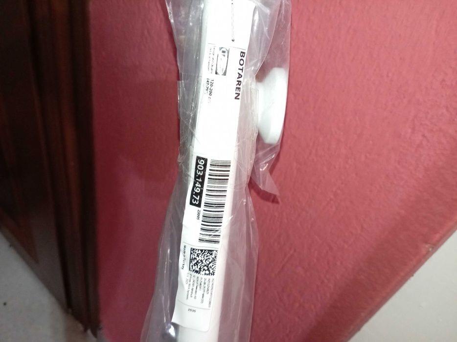 корниз за баня от Икеа-2 броя-120-200см.