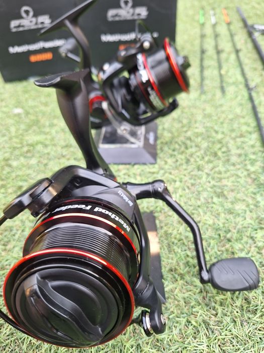 SET 2 Lansete PROFL X POWER FEEDER 3.60m 180g + 2 Mulinete FL Method