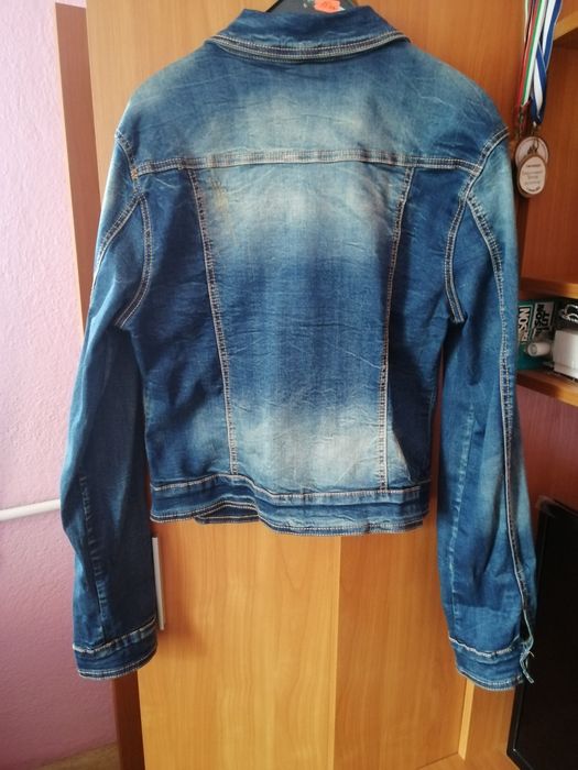 Дамско дънково яке, размер L