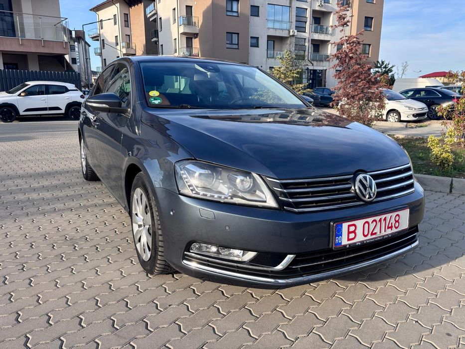 VW Passat B7 Highline 170CP | 187k KM | Full Option: Trapă, Webasto, Cârlig Electric