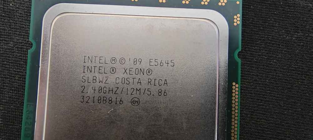 Procesor Intel Xeon E5640 E5504 E5645