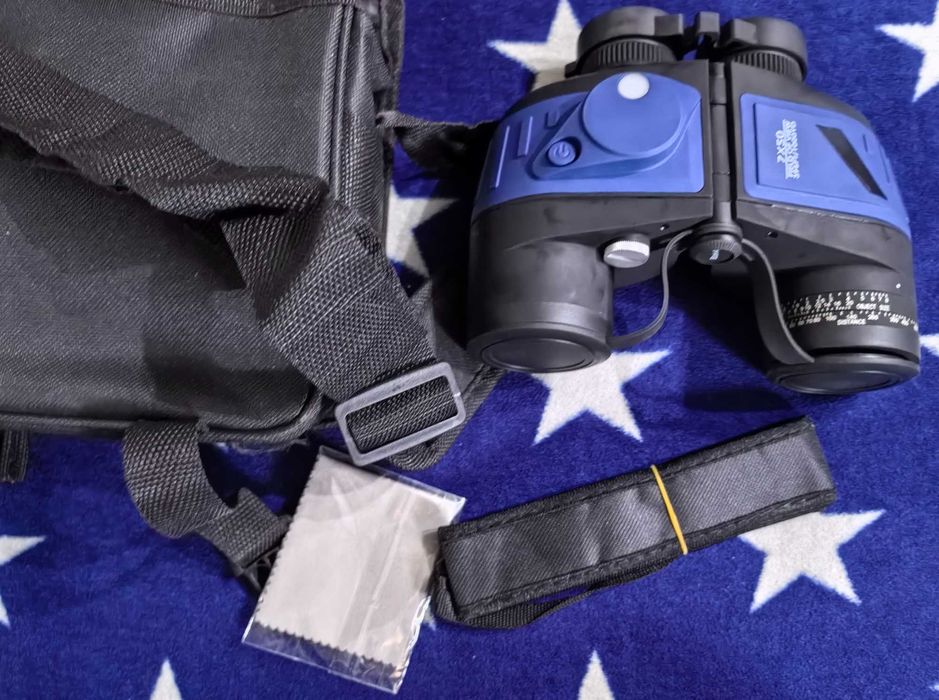 Binoclu Maritim Profesional 7x 50mm Cu Busolă iluminată