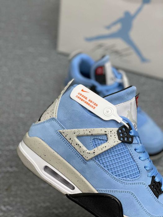 Nike Jordan Retro 4 University Blue Мъжки Дамски Маратонки 36-47