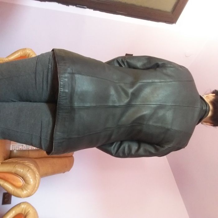 Geaca piele naturala