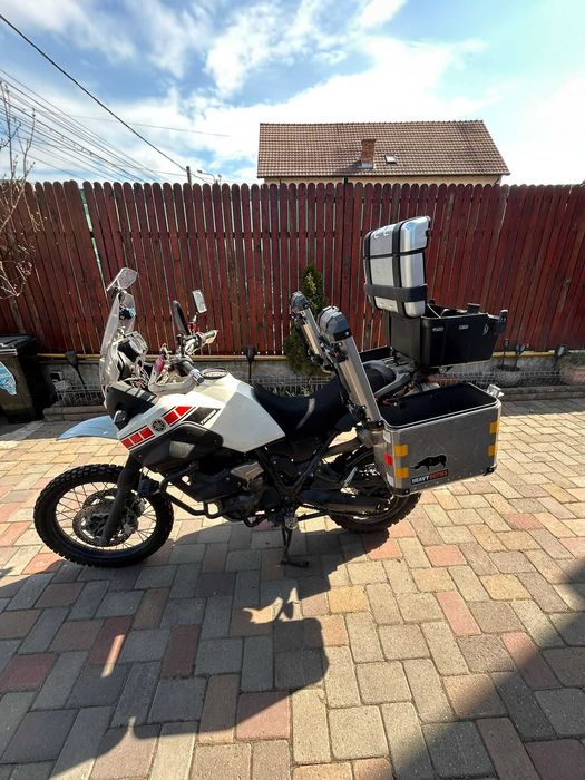 Yamaha XT660Z Tenere 2009 A2 – Echipata Heavy Duties, Givi, Crash Bar