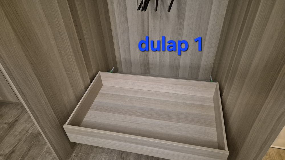 2 dulapuri haine IKEA stejar