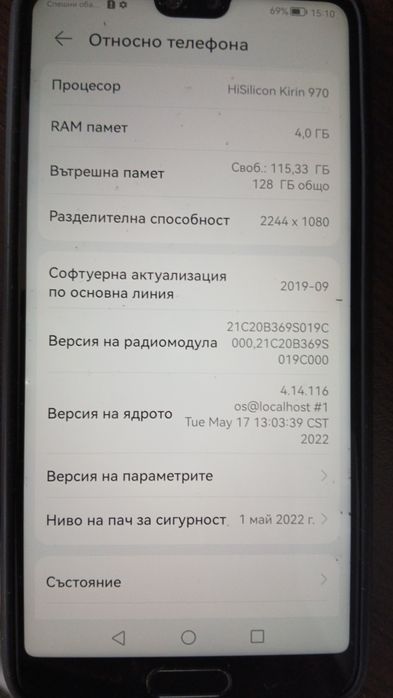 Huawei P20 128GB