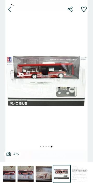 Autobuz si masina cu telecom muzica,lumini