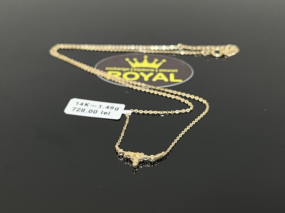 Bijuteria Royal CB : Lant aur 14k 585  1,49 gr