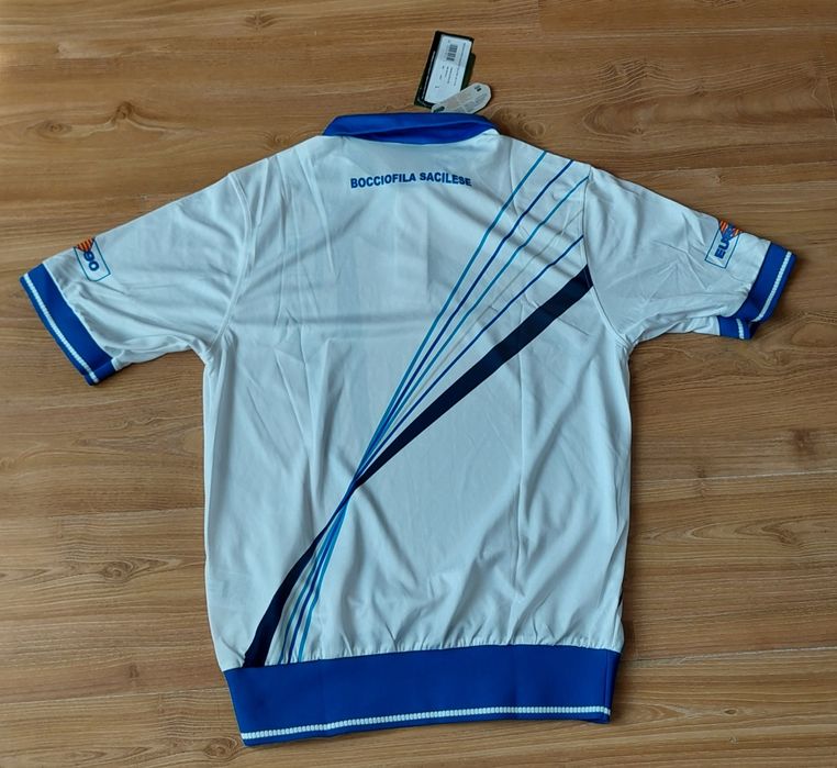 Tricou Polo Erreà Bocciofila Sacilese - NOU cu etichetă - Tehnologie Ti-energy - L