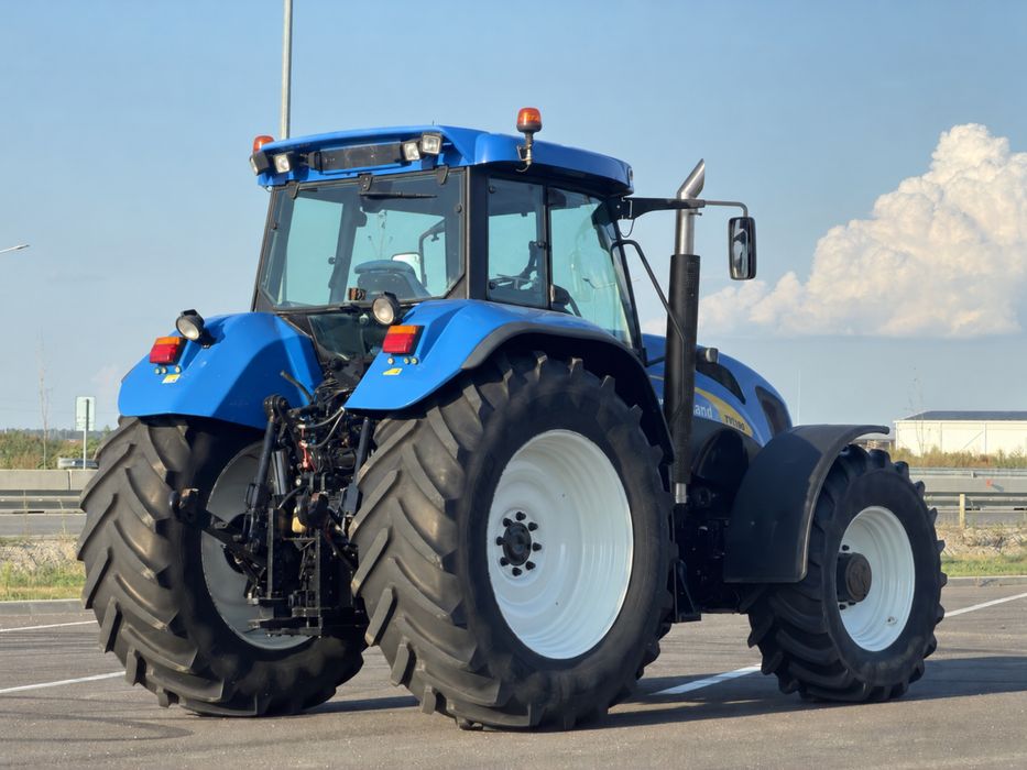 Tractor New Holland TVT 190 An 2007 ore 6172 de 190 CP import Danemarca Case Same Deeutz Claas John Deere Fiat Fendt Vaderstad Lemken Kuhn