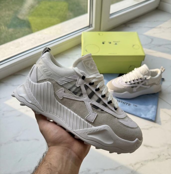 Adidasi Off-white Odsy 1000 Alb - Model Unisex