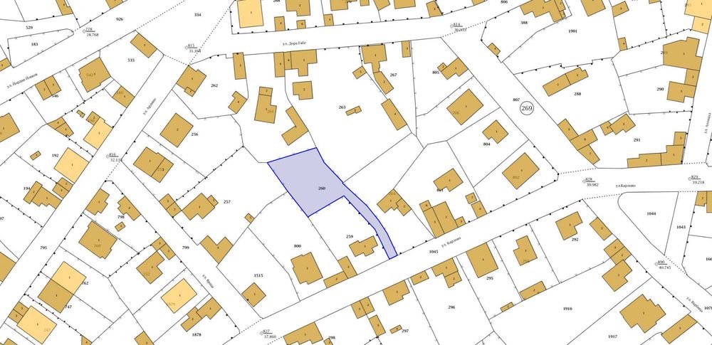 Парцел, Средна кула, 625 кв.м.