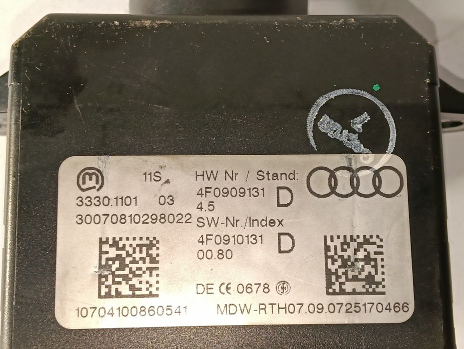 Контактен ключ / модул за запалване с ключ Audi A6 C6 4F