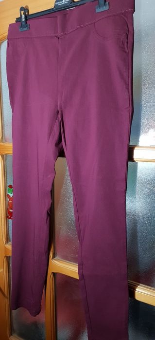 Pantaloni skinny, cu elastic in talie