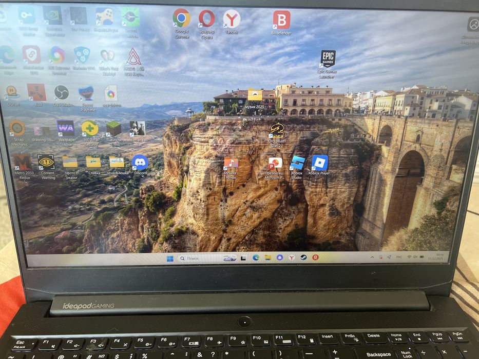 Ноутбук Lenovo ideapad gaming