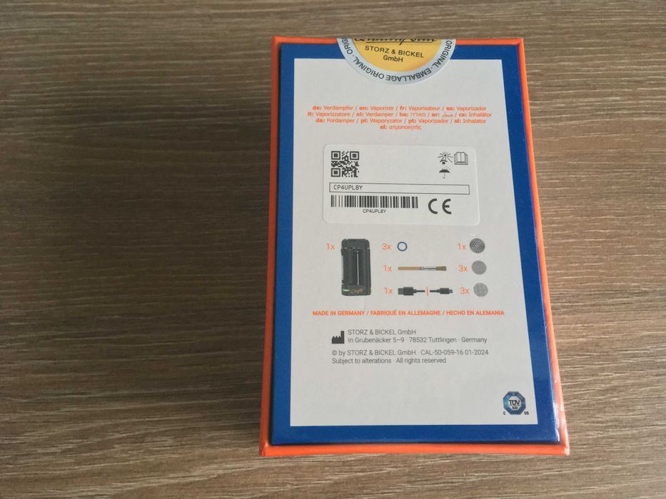 vaporizator Crafty+ de la Storz & Bickel, nou sigilat, garantie