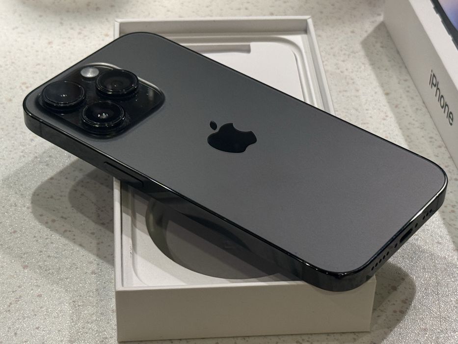 iPhone 14 Pro 128GB Black – Отличен, 100% Батерия.