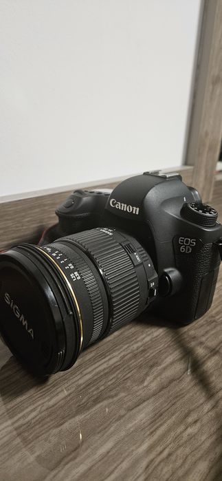 Kit foto complet Canon 6d + obiectiv 50mm 1.8 + obiectiv sigma 24-60
