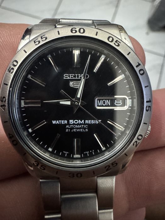 Ceas Seiko 5 automatic 21 rubine